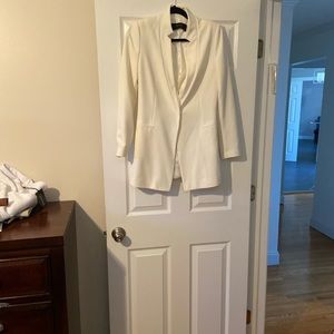 White blazer